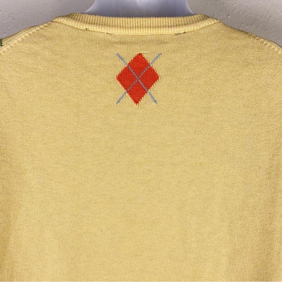 Bobby Jones Cotton Blend Argyle Sweater Size XL - Picture 5 of 11